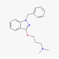 Benpain Ağız Spreyi 1.5 mg/ml 30 ml (Benzidamin) Kimyasal Yapısı (2 D)