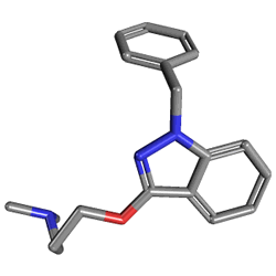 Benpain Ağız Spreyi 1.5 mg/ml 30 ml (Benzidamin) Kimyasal Yapısı (3 D)