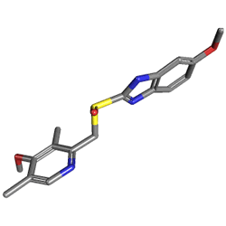 Esemeprol 40 mg IV 1 Flakon (Esomeprazol) Kimyasal Yapısı (3 D)