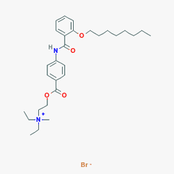Spanol 40 mg 30 Tablet (Otilonyum Bromür) Kimyasal Yapısı (2 D)