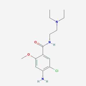 Primperan 10 mg/2 ml 100 Ampül (Metoklopramid) Kimyasal Yapısı (2 D)