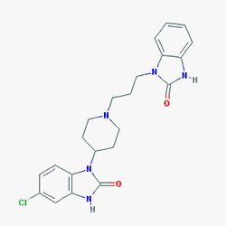 Motilium 10 mg 30 Tablet (Domperidon) Kimyasal Yapısı (2 D)