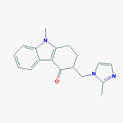 Zofran 4 mg 6 Tablet (Ondansetron) Kimyasal Yapısı (2 D)