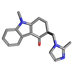 Zophralen 4 mg/2 ml IV 5 Ampül (Ondansetron) Kimyasal Yapısı (3 D)