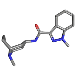 Granexa 3 mg/3 ml IV 1 Ampül (Granisetron) Kimyasal Yapısı (3 D)