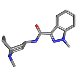 Emetril 2 mg 5 Tablet (Granisetron) Kimyasal Yapısı (3 D)