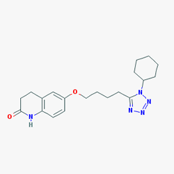 Pletal 100 mg 60 Tablet (Silostazol) Kimyasal Yapısı (2 D)