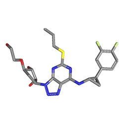 Agrilor 90 mg 56 Tablet () Kimyasal Yapısı (3 D)