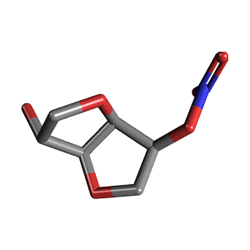 Monodur 60 mg 30 Tablet () Kimyasal Yapısı (3 D)