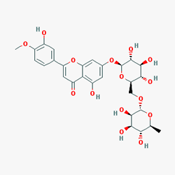 Daflon 500 mg 60 Tablet (Diosmin) Kimyasal Yapısı (2 D)