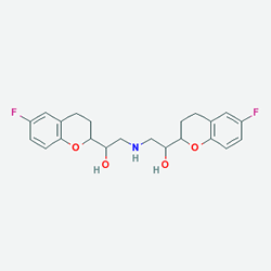 Nebinorm 5 mg 28 Tablet (Nebivolol) Kimyasal Yapısı (2 D)