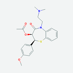 Altizem-SR 120 mg 30 Kapsül () Kimyasal Yapısı (2 D)