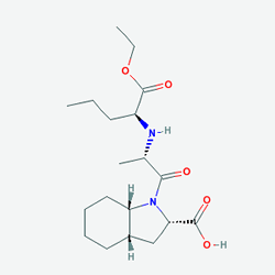 Aceper 4 mg 30 Tablet (Perindopril) Kimyasal Yapısı (2 D)