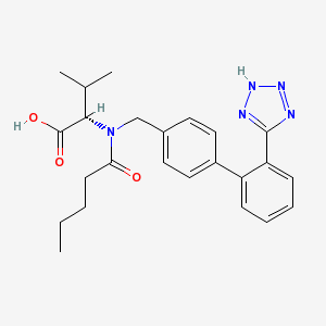 Valso 160 mg 28 Tablet (Valsartan) Kimyasal Yapısı (2 D)