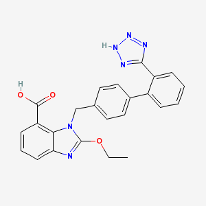 Ayra 8 mg 90 Tablet (Kandesartan) Kimyasal Yapısı (2 D)
