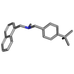 Butefin Sprey %1 30 ml (Butenafin) Kimyasal Yapısı (3 D)