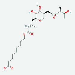 Mupiron Merhem %2 15 g (Mupirosin) Kimyasal Yapısı (2 D)