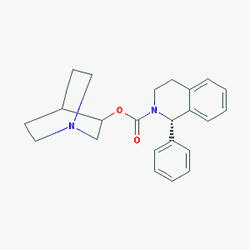 Vesicare 5 mg 90 Tablet (Solifenasin) Kimyasal Yapısı (2 D)