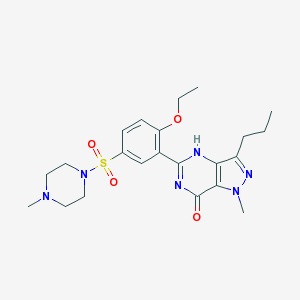 Vigrande 50 mg 8 Tablet (Sildenafil Sitrat) Kimyasal Yapısı (2 D)