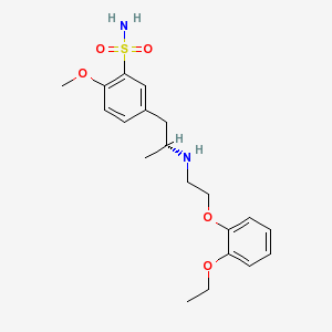 Tamansu MR 0.4 mg 30 Kapsül (Tamsulosin) Kimyasal Yapısı (2 D)