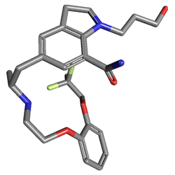 Urorec 8 mg 30 Kapsül () Kimyasal Yapısı (3 D)