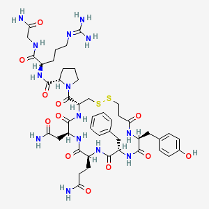 Minirin Melt 60 mcg 30 Tablet () Kimyasal Yapısı (3 D)