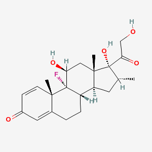 Gadexon 8 mg/2 ml 100 Ampül (Deksametazon) Kimyasal Yapısı (2 D)