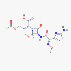 Sefagen 2 g IV 1 Flakon (Sefotaksim Sodyum) Kimyasal Yapısı (2 D)