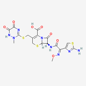 Novosef 1 g IM 1 Flakon (Seftriakson) Kimyasal Yapısı (2 D)