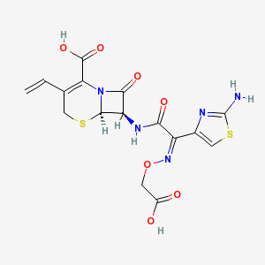 Suprax Şurup 100 mg 50 ml (Sefiksim) Kimyasal Yapısı (2 D)