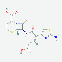 Bucef 200 mg 20 Kapsül () Kimyasal Yapısı (2 D)