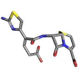 Bucef 200 mg 20 Kapsül () Kimyasal Yapısı (3 D)