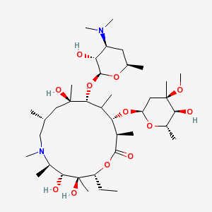 Azomax 500 mg 3 Tablet (Azitromisin) Kimyasal Yapısı (2 D)