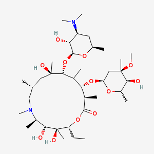 Azro 5 ml 200 mg 15 ml Süspansiyon (Azitromisin) Kimyasal Yapısı (3 D)