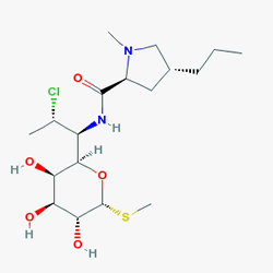 Biocline 300 mg 1 Ampül () Kimyasal Yapısı (2 D)