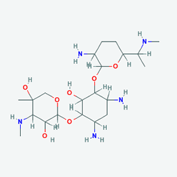 Getamisin 80 mg 1 Ampül (Gentamisin) Kimyasal Yapısı (3 D)
