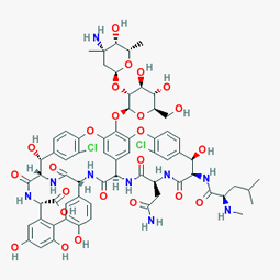 Vankomisin HCL DBL 1 g 1 Flakon () Kimyasal Yapısı (3 D)