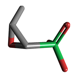 Urocare 3 g Saşe (Fosfomisin) Kimyasal Yapısı (3 D)
