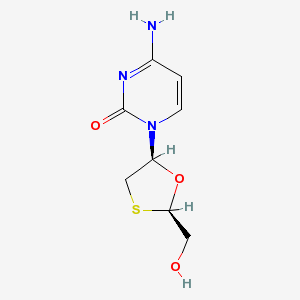 Zeffix 100 mg 28 Tablet (Lamivudin) Kimyasal Yapısı (2 D)