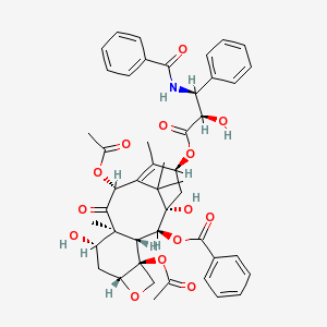 Sindaxel 100 mg/16.7 ml 1 Flakon (Paklitaksel) Kimyasal Yapısı (3 D)