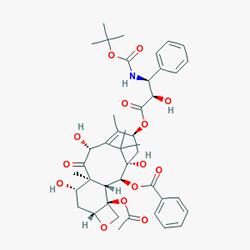 Doxitax Tec 80 mg IV 1 Flakon (Dosetaksel) Kimyasal Yapısı (2 D)