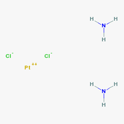 Cisplatin Ebewe 25 mg/50 ml IV Flakon (Sisplatin) Kimyasal Yapısı (2 D)