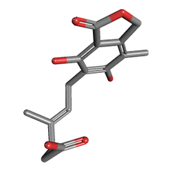 Myfortic 180 mg 120 Tablet (Mikofenolik Asit) Kimyasal Yapısı (3 D)