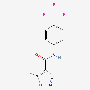 Lefumix 10 mg 30 Tablet (Leflunomid) Kimyasal Yapısı (2 D)