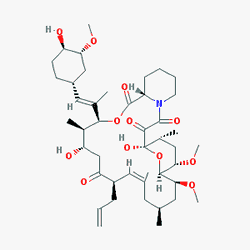 Prograf 5 mg 50 Kapsül (Takrolimus) Kimyasal Yapısı (2 D)