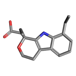 Tadolak Fort 400 mg 14 Tablet (Etodolak) Kimyasal Yapısı (3 D)