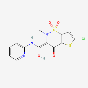 Lorqua Fast 8 mg 10 Tablet (Lornoksikam) Kimyasal Yapısı (2 D)