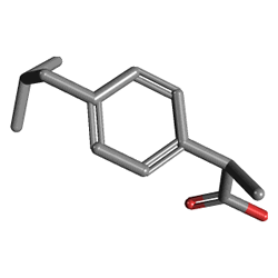 Ibutrit 600 mg 30 Tablet (İbuprofen) Kimyasal Yapısı (3 D)