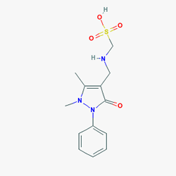 Geralgine-M 1000 mg/2 ml 10 Ampül (Metamizol Sodyum) Kimyasal Yapısı (2 D)