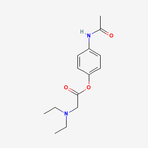 Pirofen 500 mg 20 Tablet (Parasetamol) Kimyasal Yapısı (2 D)